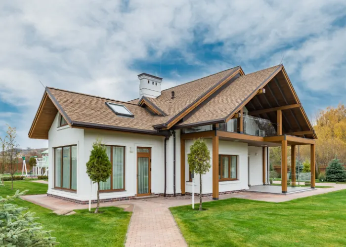 Schickes Haus mit Garten